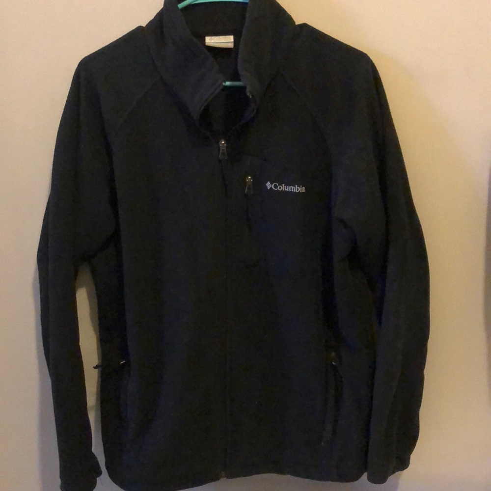 Black Columbia Zip Up